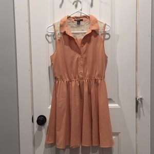 Adorable Nude Mini Dress Size M